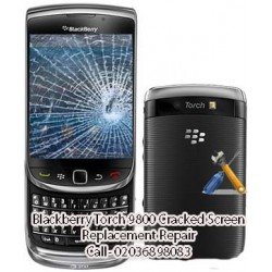 Blackberry Torch 9800 Cracked Screen Replacement Repair